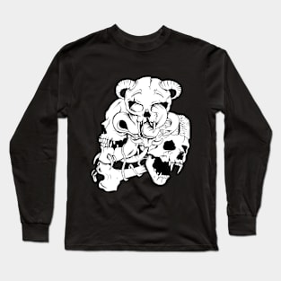 Skull and Snake Long Sleeve T-Shirt